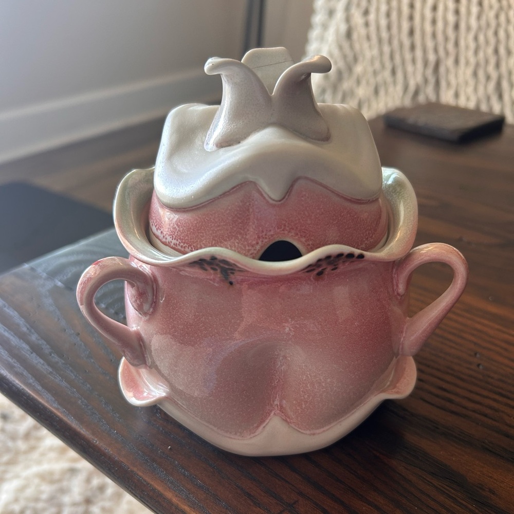 SUGAR/HONEY JAR BY MARTHA GROVER ONE OF A KIND!